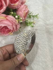 Sparkling Rhinestone Bangle Bracelet
