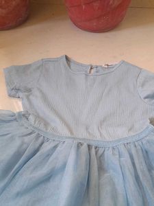 Blue Tulle Dress for Girls