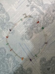 Chic Beaded Gemstone Necklace