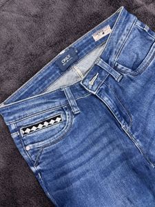 ONLY Blue Denim Skinny Jeans