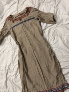 W, Straight printed kurta
