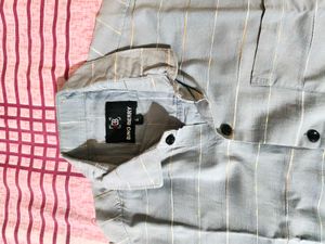 Men's Striped Casual Shirt