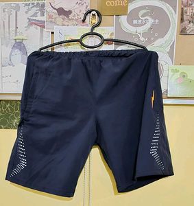 Dark Blue Athletic Shorts