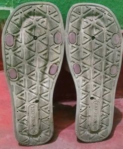 Lavender Woven Slides