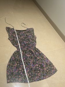 Floral Print Mini Dress