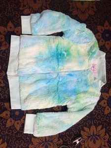 Cute Furry Tie-Dye Jacket