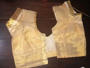 Elegant Gold Blouse