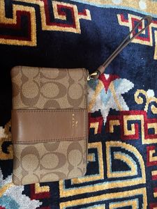 Authentic Coach Wristlet Wallet