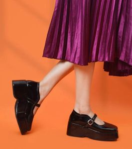 Platform Mary Janes