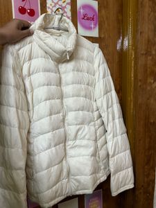 Cream Padded Jacket