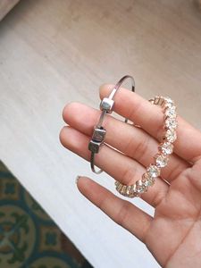 Stylish Rose Gold &amp; Silver Bracelets
