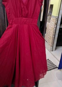 Elegant Red long Dress