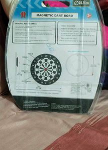 magnetic Dartboard with Darts Set