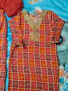 beautiful coral pant suit