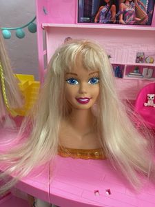 Barbie jewel hair styling head