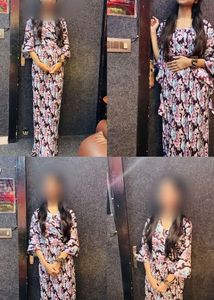 Floral Print Maxi Dress