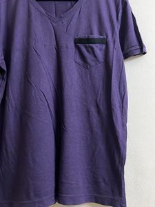 Men's V-Neck T-Shirt with Pocket