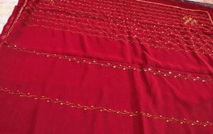 Elegant Maroon Saree with blouse