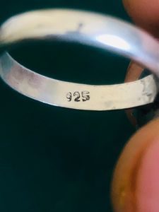 Pure 925 Silver Ladies Ring (wt:5.080g)