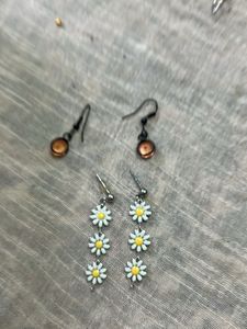 Cute Daisy Drop Earrings