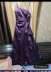 Elegant Purple Gown
