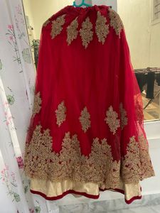 Red & Gold Skirt