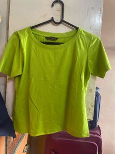 Lime Green Basic T-Shirt
