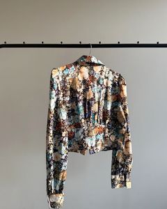 Floral Tie Shirt