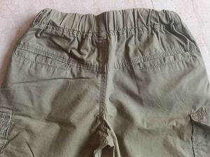 Boys' Khaki Cargo Pants