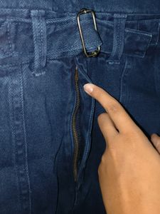 Dark Blue Denim Dungaree