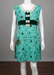 Floral Print Vintage Dress