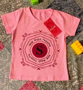 New Girl's T-shirt style Top