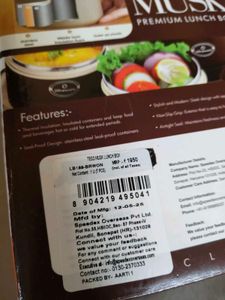 Oliveware  Steel New With Tag Lunch Bo