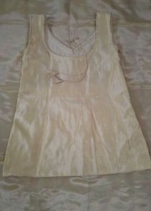 Elegant beige Palazzo Pants with kurti set