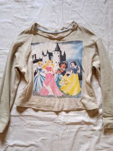 Disney Princess Crew Neck Sweatshirt