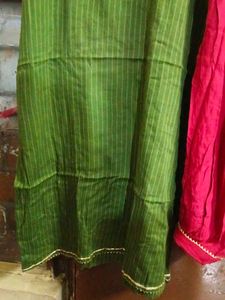 Embroidered Kurta Set with afgjani Pants &amp; Dupatta