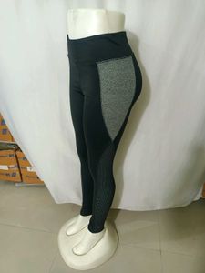 Stylish Activewear Leggings with Mesh Detail