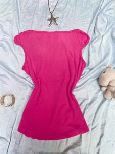 Hot Pink Hawaii Surf Tank Top
