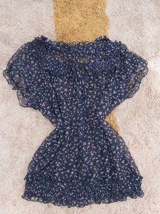 Chic Floral Smocked Top