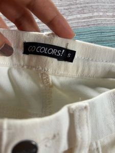 White Stretch Jeggings