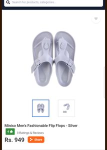 Miniso Flipflops - Size 10