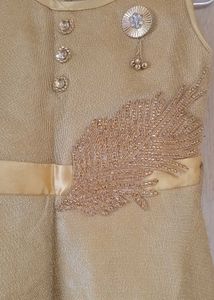 Golden Occasion Dress