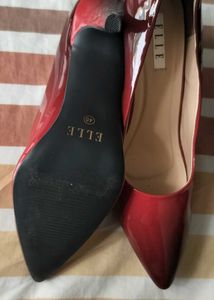 Red Patent Stiletto Heels