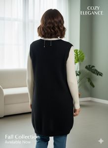 Elegant Knit Vest - Layering Essential