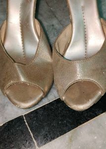 Sparkly Rose Gold Heels