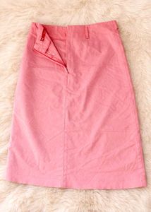 Coral Pink Skirt