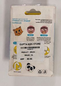 Kids U-shaped Toothbrush (New)