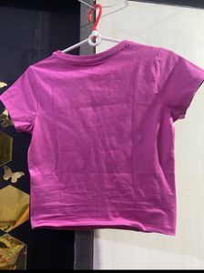 Shein Pink "The Feminine Urge" Graphic Tee