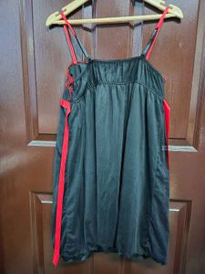 Sexy Nightdress satin with Lace Trim