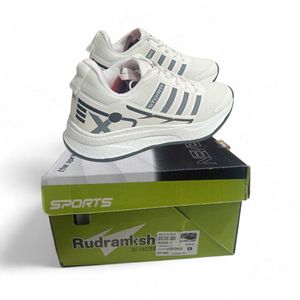 Stylish White Storm Sneakers